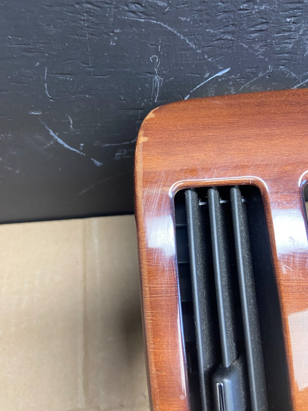 OEM 2007-2011 Cadillac STS Center Dash Trim Radio Bezel Vent Wood AB9279 DG4