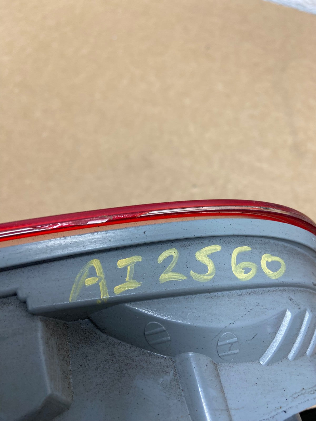 2007 2008 2009 Toyota Camry Left Driver Tail Light Trunk Lid Inner AI2560 LK6