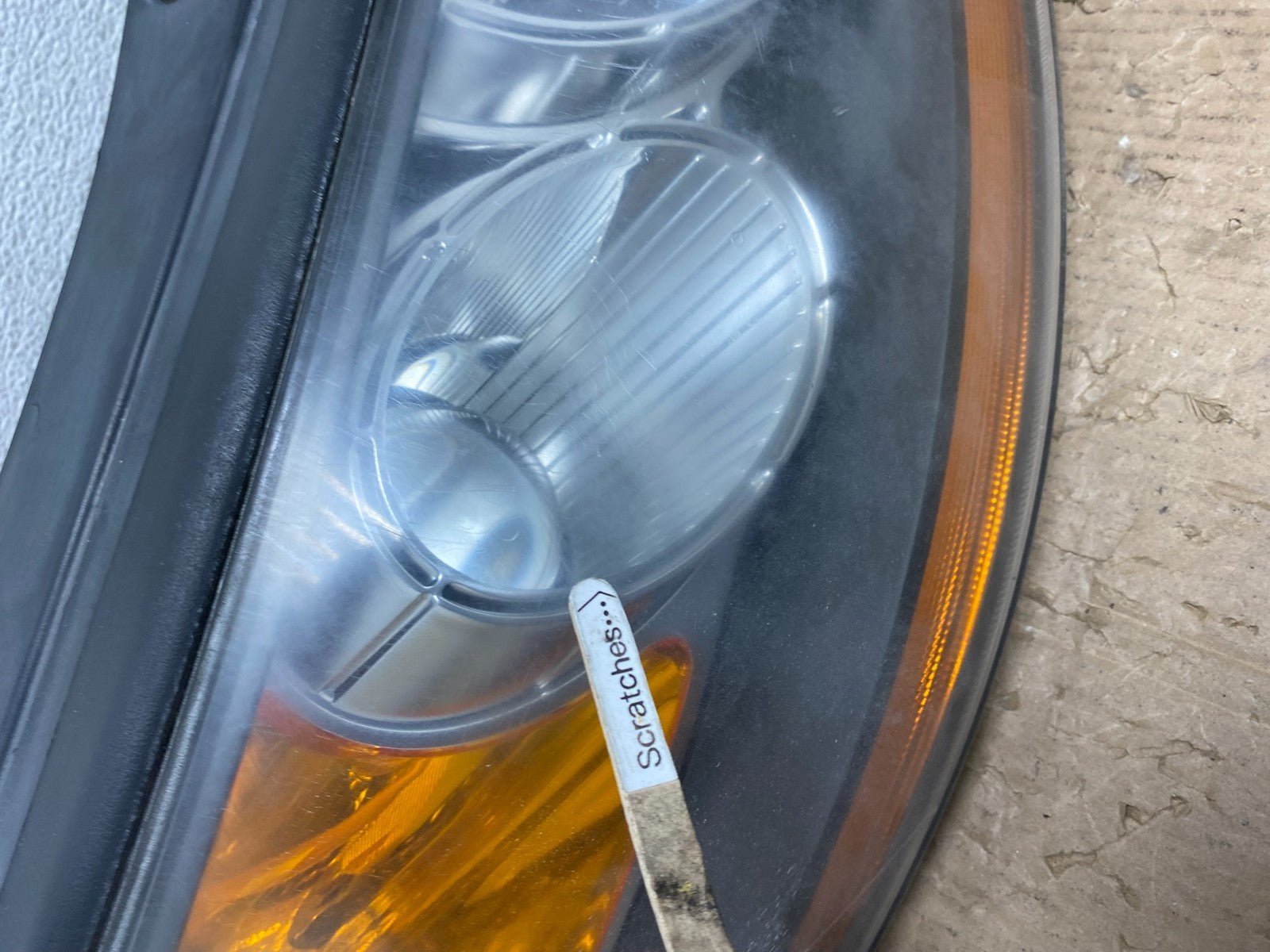 2007 2008 2009 Hyundai Santa Fe Right Passenger Halogen Headlight AD8763 DW3