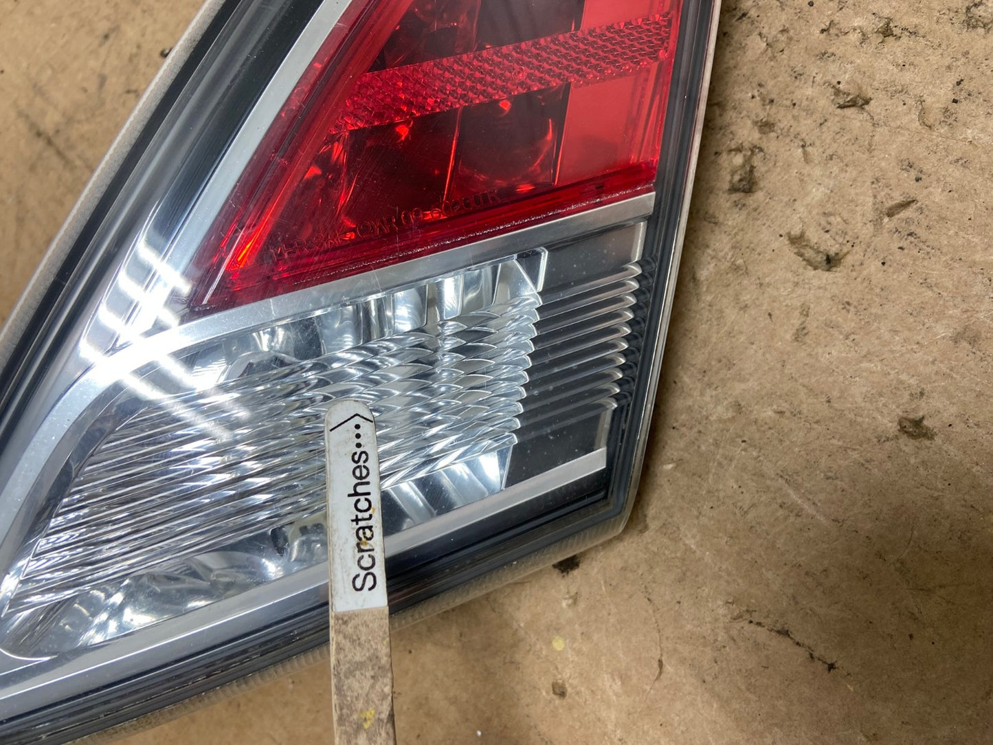 2009 - 2013 Mazda 6 Right Passenger RH Inner Tail Light Oem AC3385 LK3