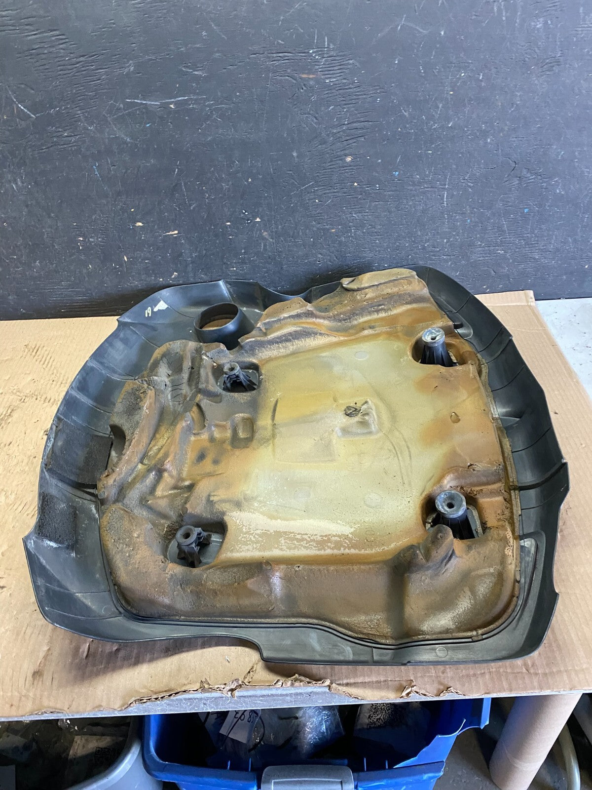 2012 2013 2014 Hyundai Genesis 3.8L Engine Motor Shield Cover OEM L9339 DG7