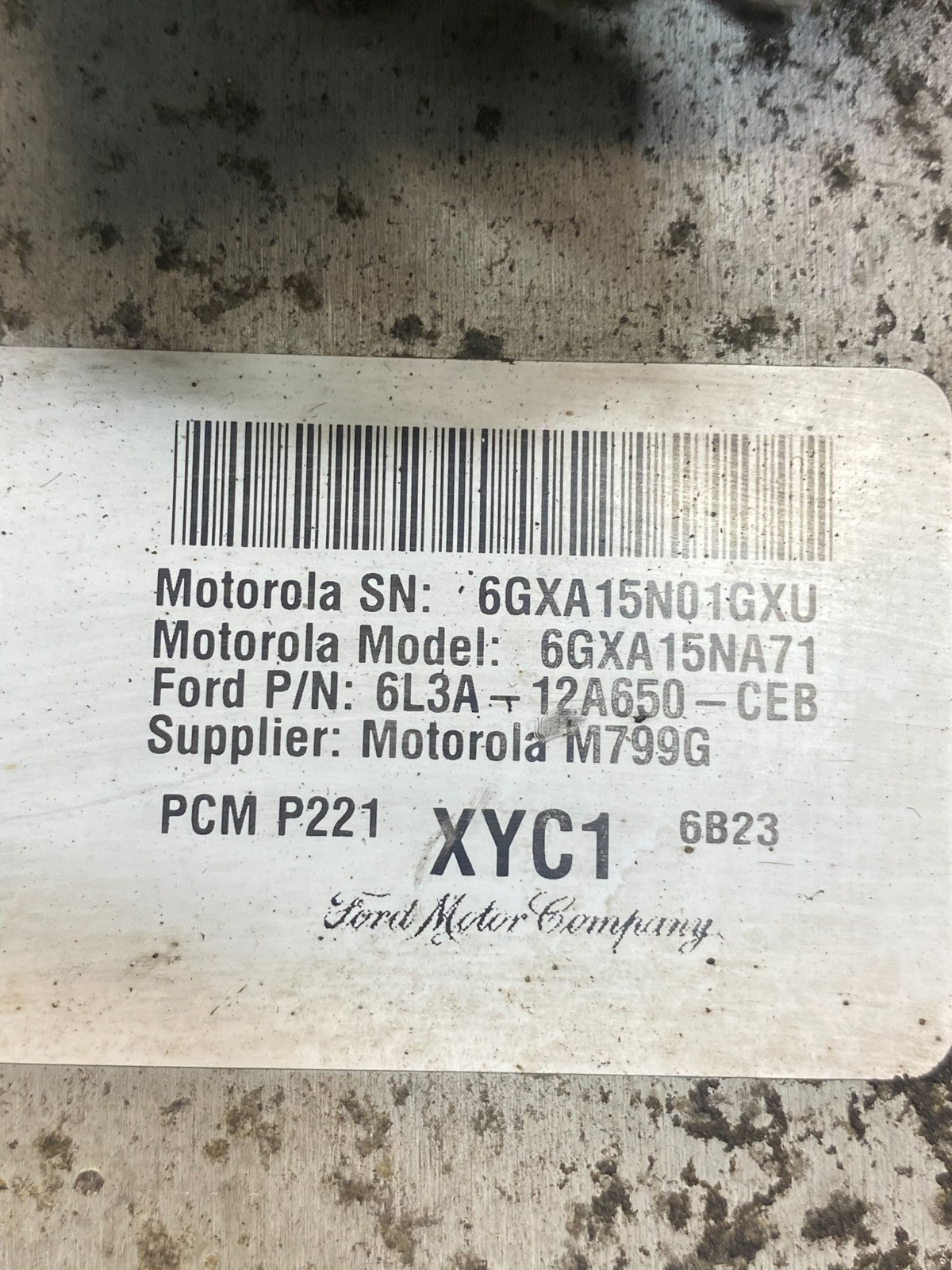 2006 Ford F-150 F150 5.4L Engine Control ECU Computer 6l3a-12a650-ceb ac7058 DG2