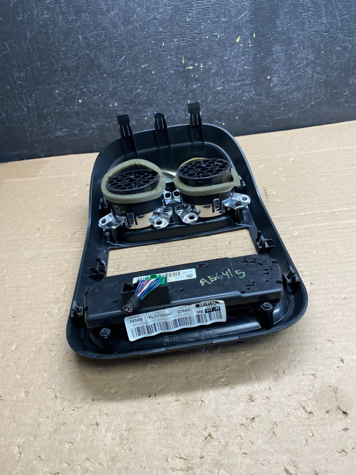 2011 to 2017 Jeep Compass Dash Climate Temperature Control Radio Bezel ag6415 DG5