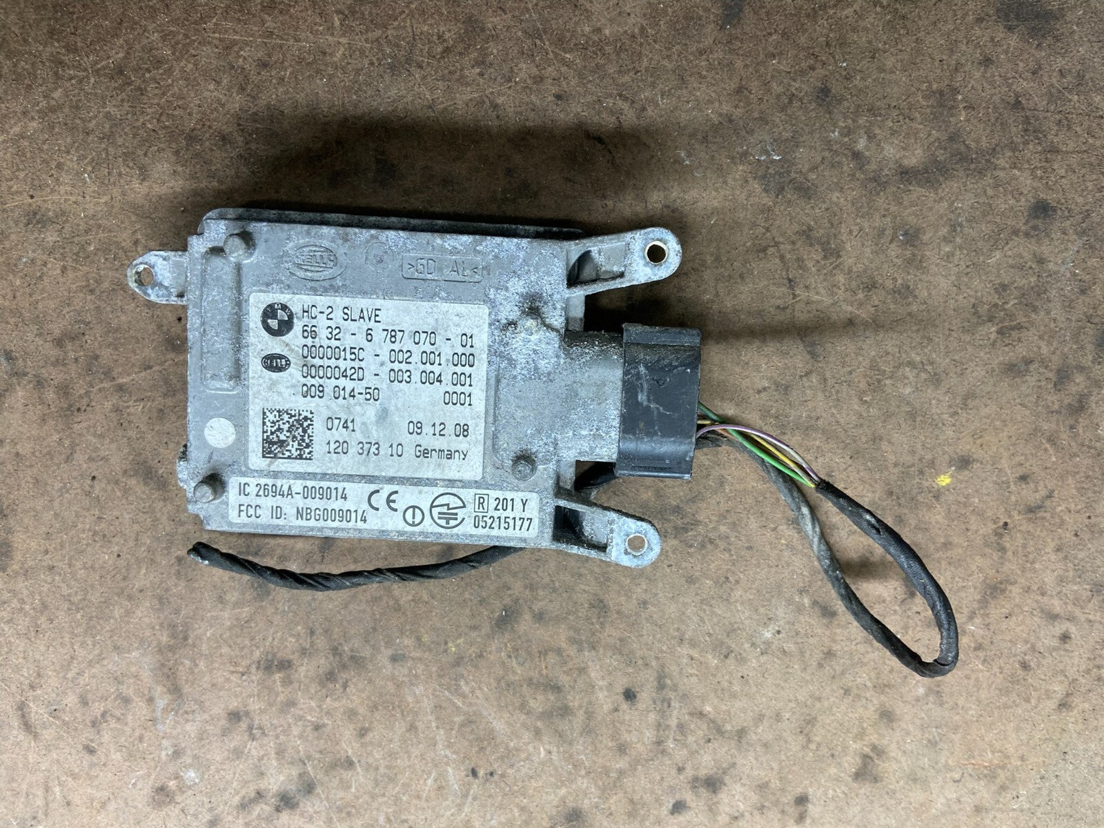 2011 to 2019 BMW Rear Blind Spot Sensor Control Module OEM L1209 DG0