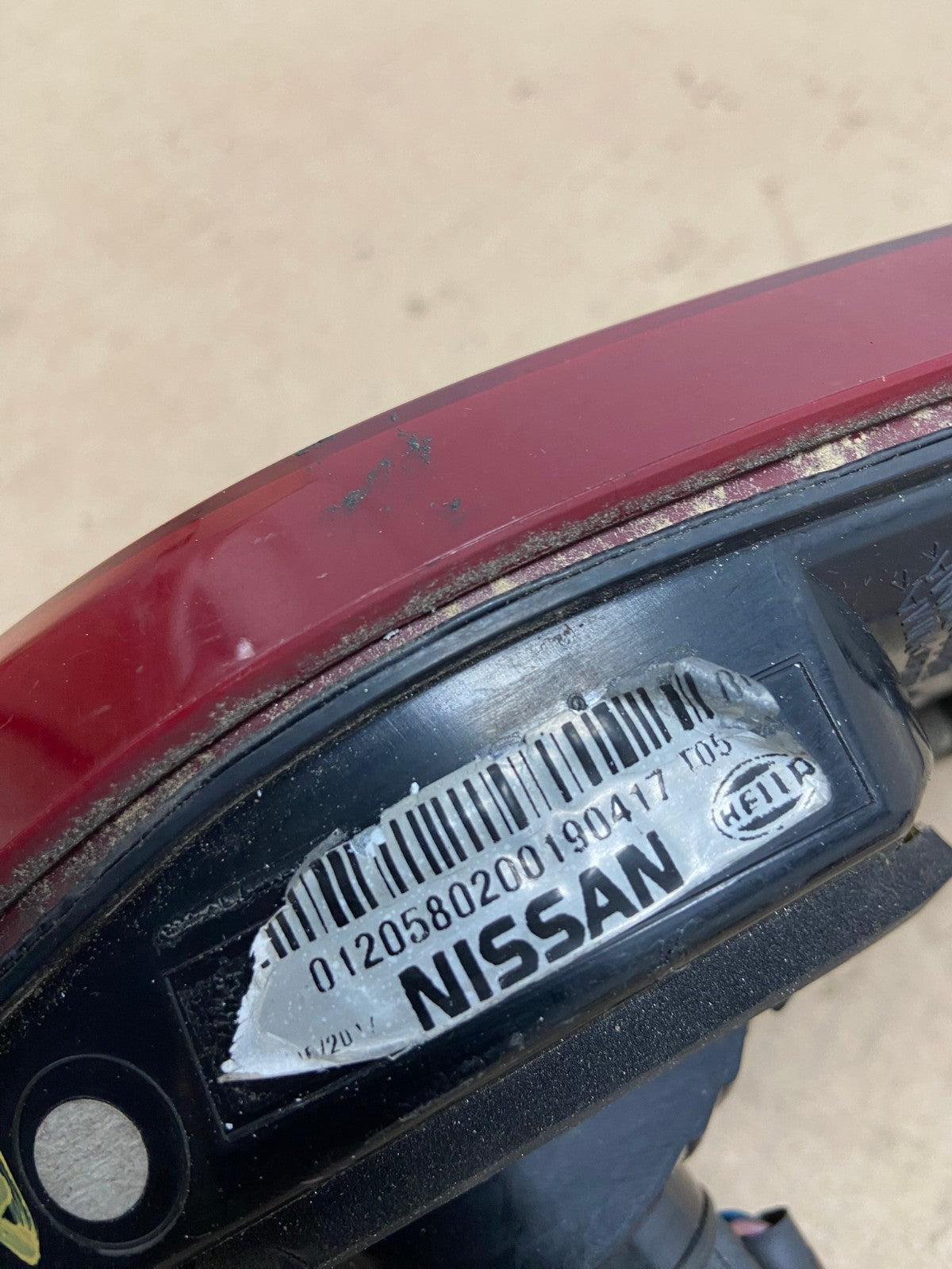 2016 2017 2018 Nissan Maxima Right RH Inner Tail Light AG6557 LK6