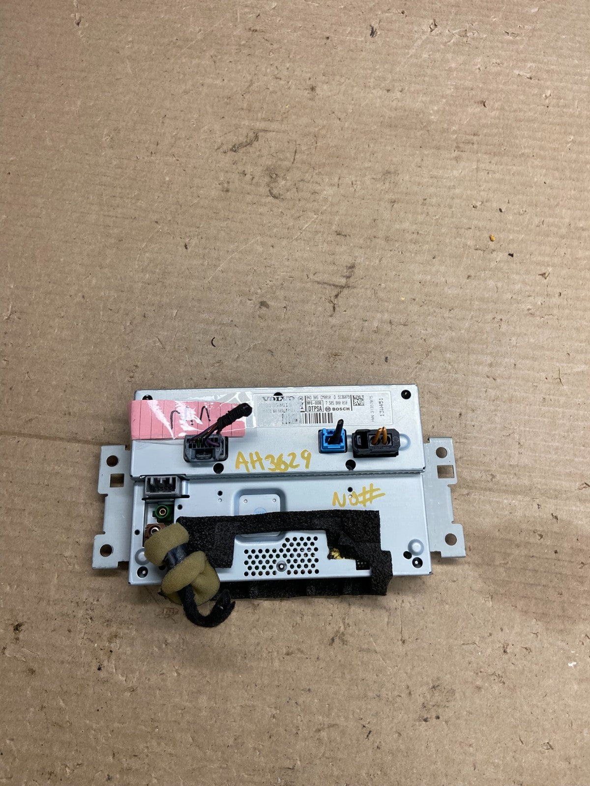 2011 to 2018 VOLVO S60 V60 Information Display Screen 313508134