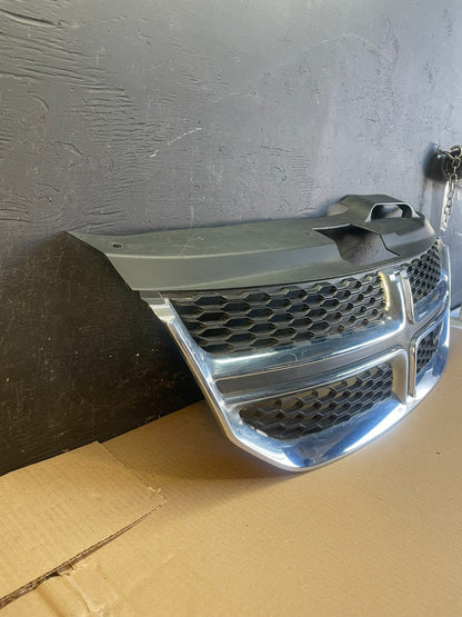 2011 to 2018 Dodge Journey Front Upper Chrome Grill Grille AE3493 DG2