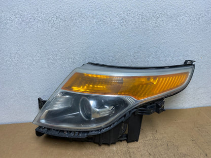 2011 to 2015 Ford Explorer Left Driver LH Halogen Headlight AD0703 DW0
