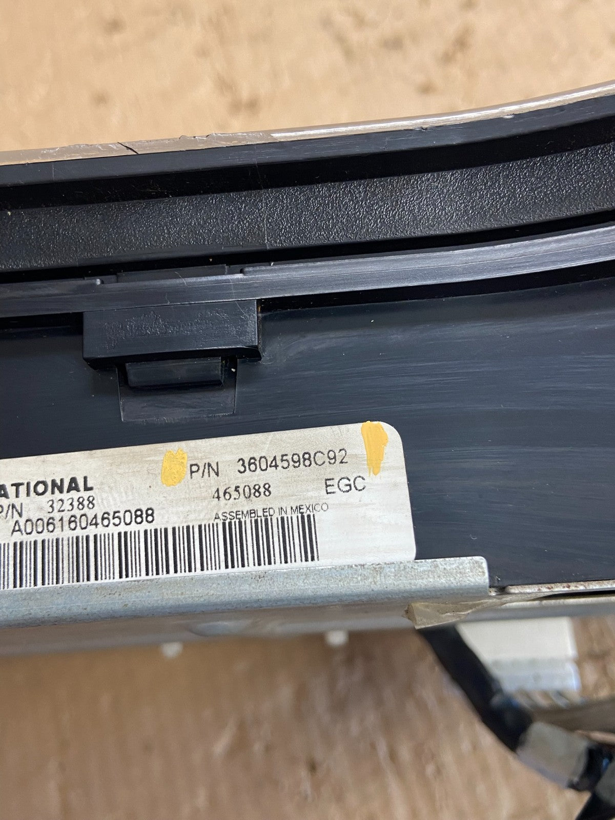 2003-2008 International 4300 Speedometer Cluster 3604598c92 AF1595 DG7