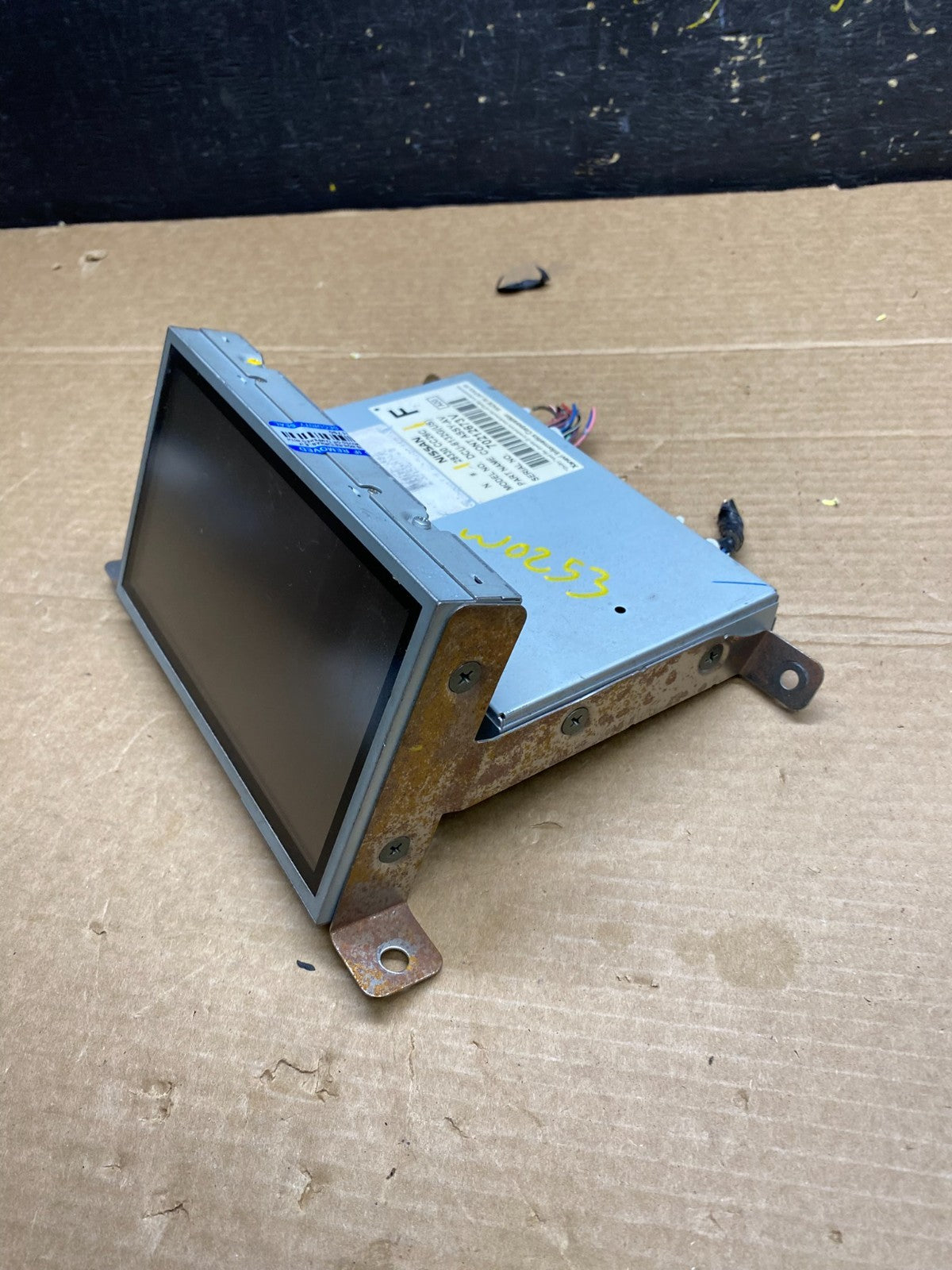 2006 2007 2008 Nissan Pathfinder Radio Display Information Screen W0253 DG2