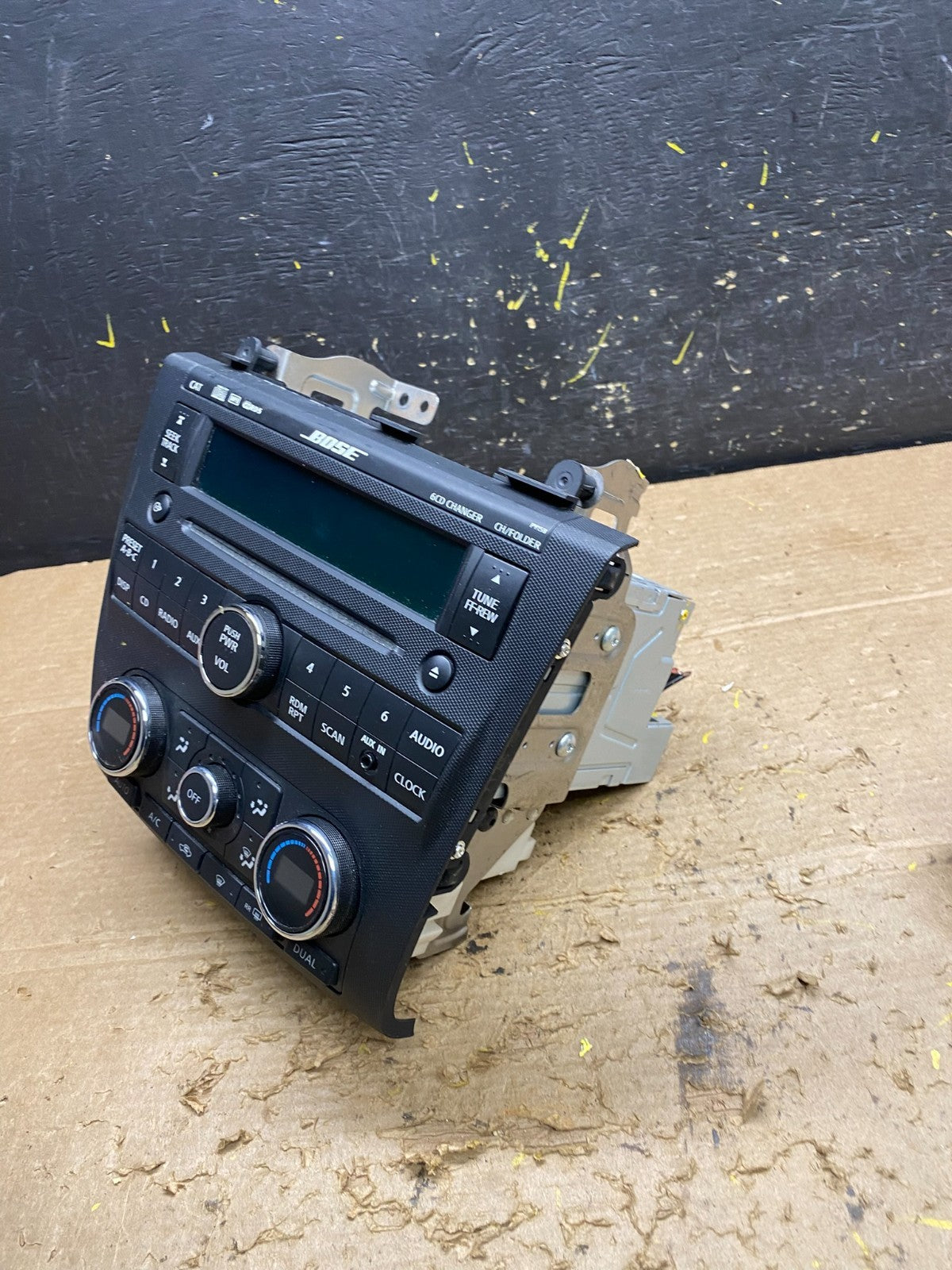 2007 to 2009 Nissan Altima Radio Cd Mp3 Player AUX Climate Control X1532 DG2