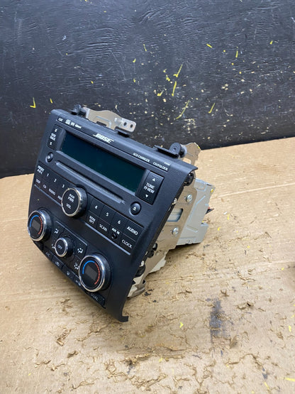 2007 to 2009 Nissan Altima Radio Cd Mp3 Player AUX Climate Control X1532 DG2