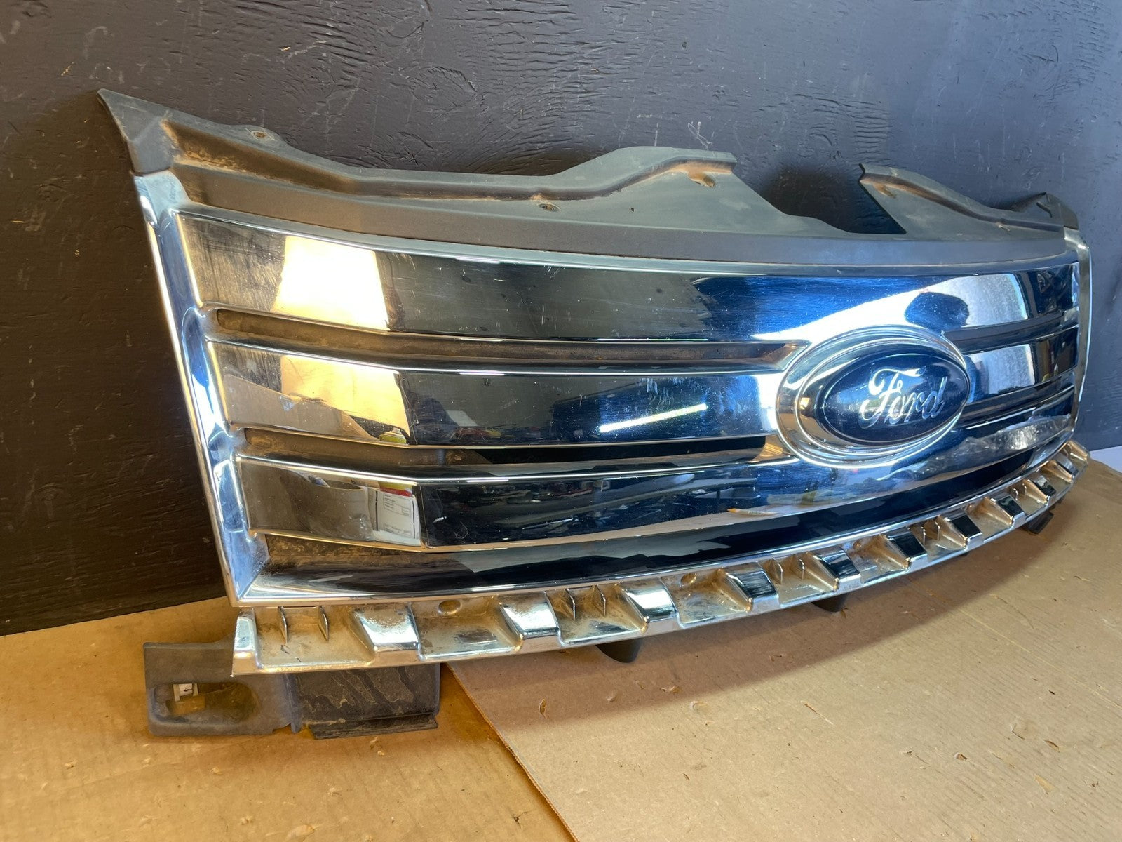 2007 2008 2009 2010 Ford Edge Front Upper Chrome Grill Grille Oem ab7885 DG1
