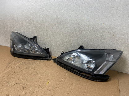 2003 - 2007 Honda Accord Left+Right Set Halogen Headlights AA3810 DW1