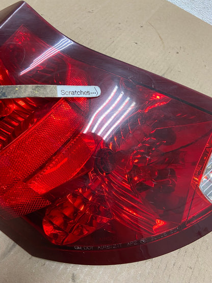 2003-2007 Saturn Ion Left Driver LH Side Tail Light Tail Light AE7295 LK3