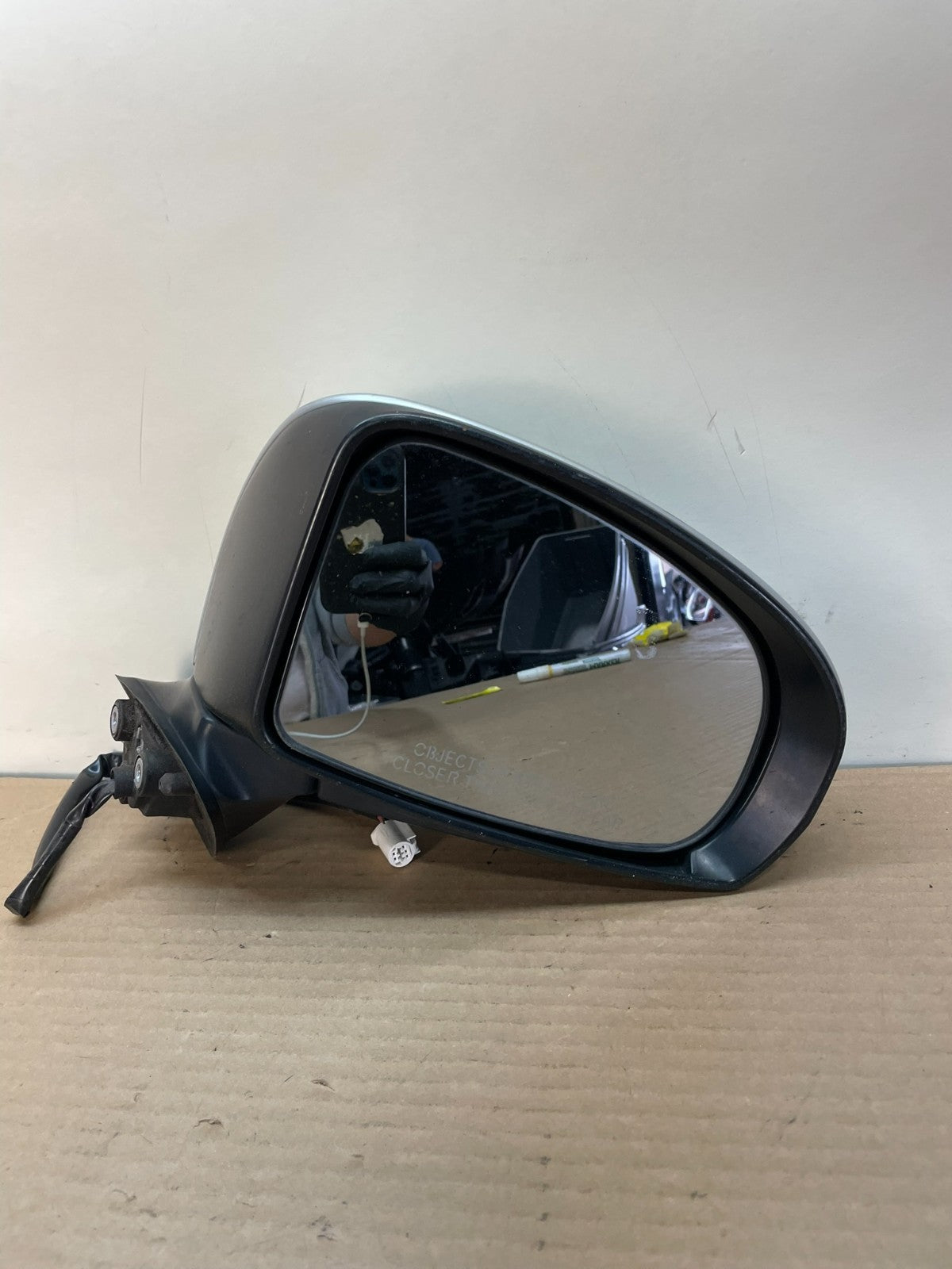 2010 to 2015 Toyota Prius Right Passenger RH Side View Door Mirror AH8744 DG10