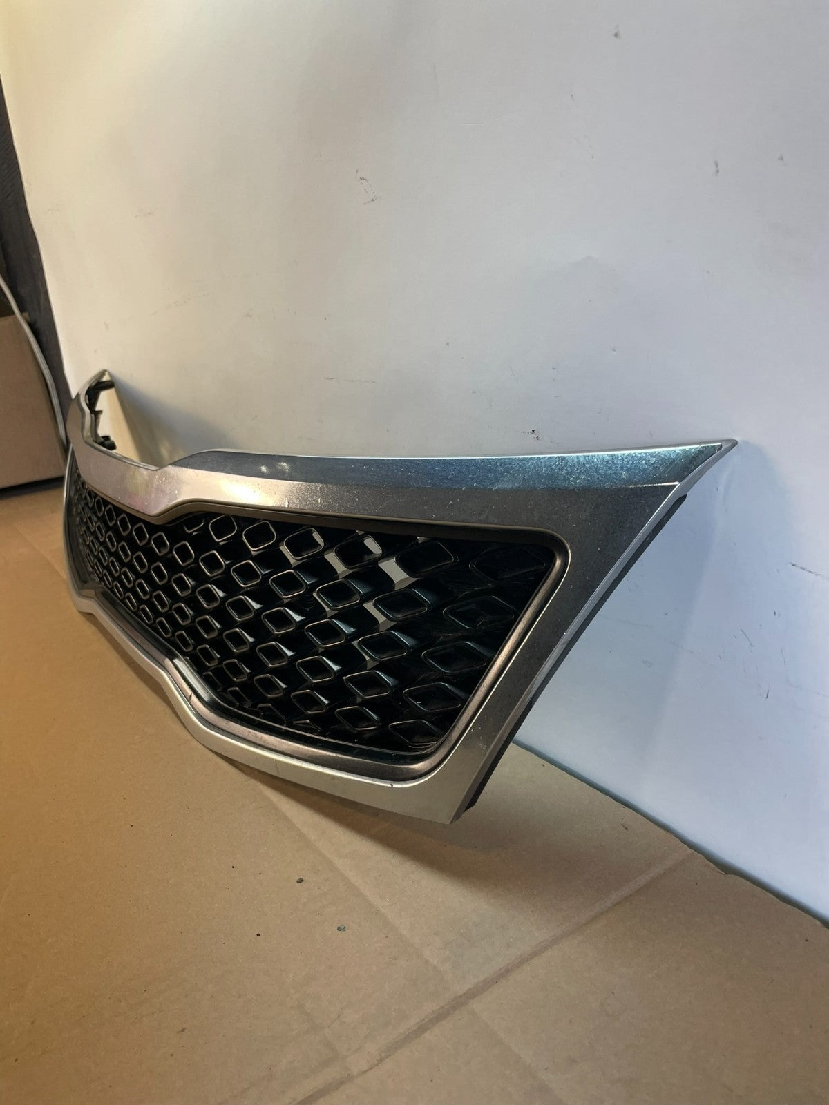 2011 2012 2013 Kia Optima Upper Grille Grill Chrome ah6047 DG1