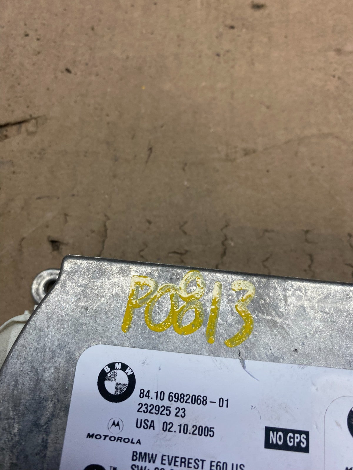 2007 to 2011 Bmw Bluetooth  Control Module Computer Telematics OEM P0813 DG4