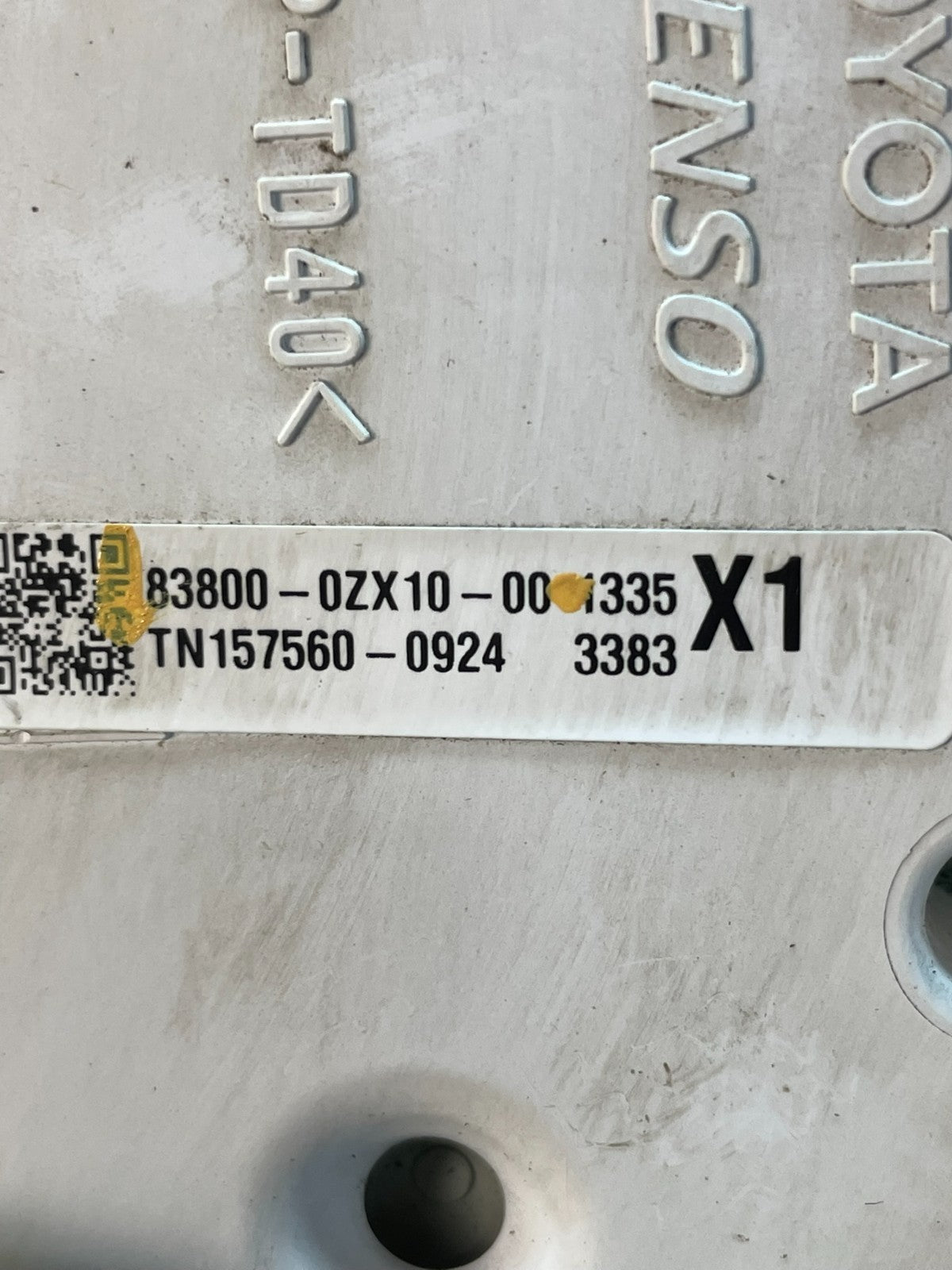 2014 2015 2016 Toyota Corolla Speedometer Cluster Gauge AE3343 DG9