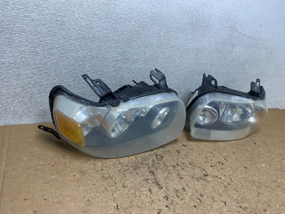 2005 to 2007 Ford Escape Headlights Left+Right Side Set Halogen V8443 DG2