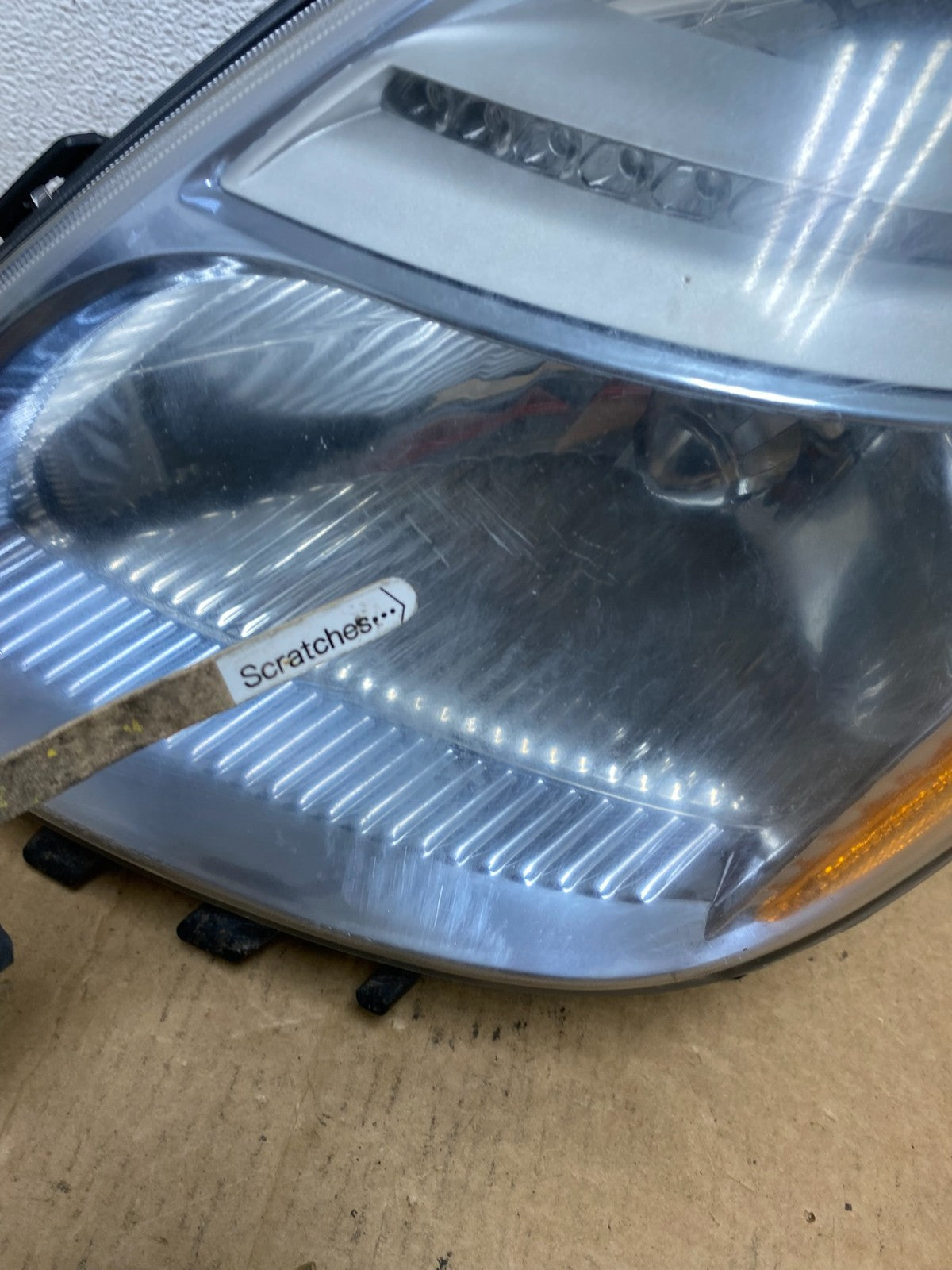 2006-2009 Toyota Prius Left Driver LH Side Blue Headlight Halogen AD4551 DW3