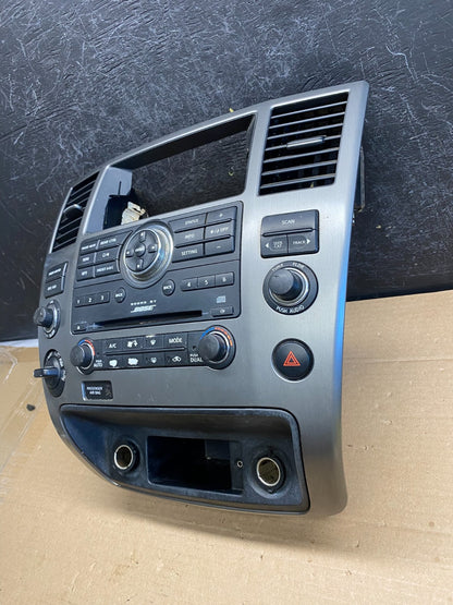 2008 to 2015 Nissan Armada Radio A/C Heat Temperature Climate Control AG5218 DG7