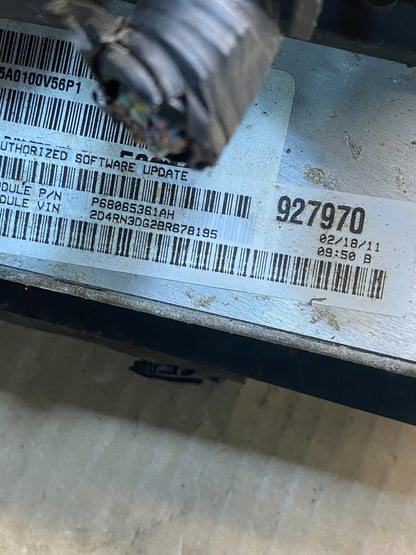 2011 Dodge Grand Caravan Town & Country ECU Engine Computer AI7342 DG2