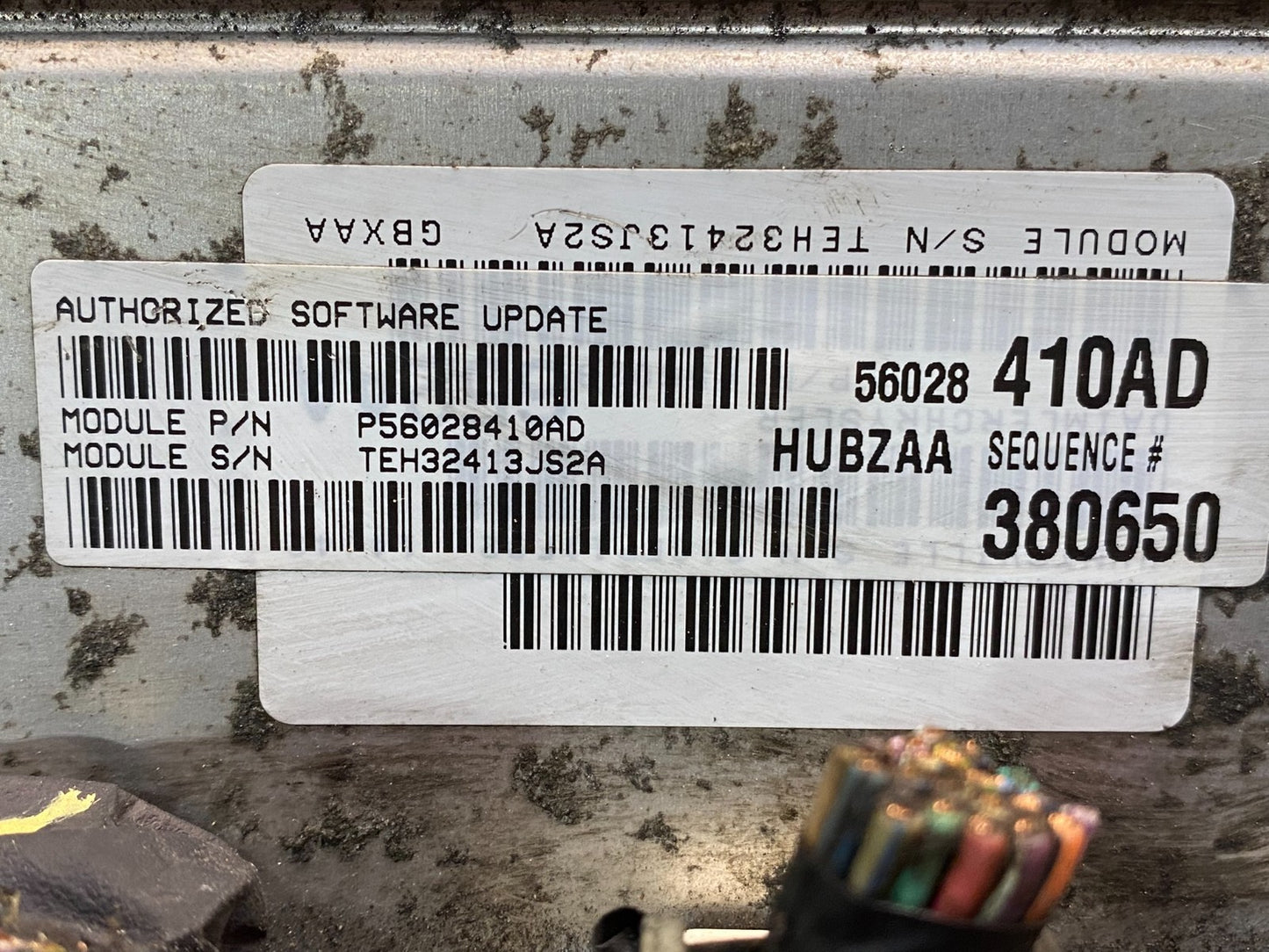 2002 Dodge Ram 5.9L Engine Computer Module ECM p56028410ad ECU AD9450 DG2