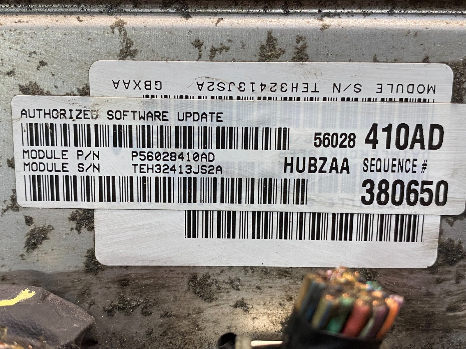 2002 Dodge Ram 5.9L Engine Computer Module ECM p56028410ad ECU AD9450 DG2