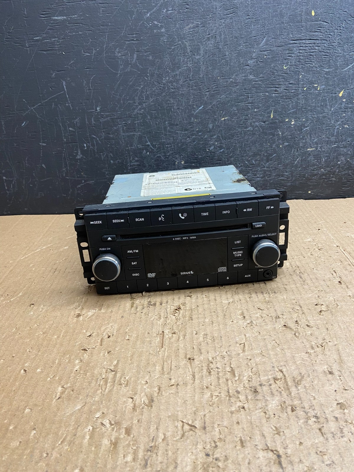 2007-2012 Chrysler Dodge Jeep Ram Radio CD MP3 AUX Receiver AE4483 DW0