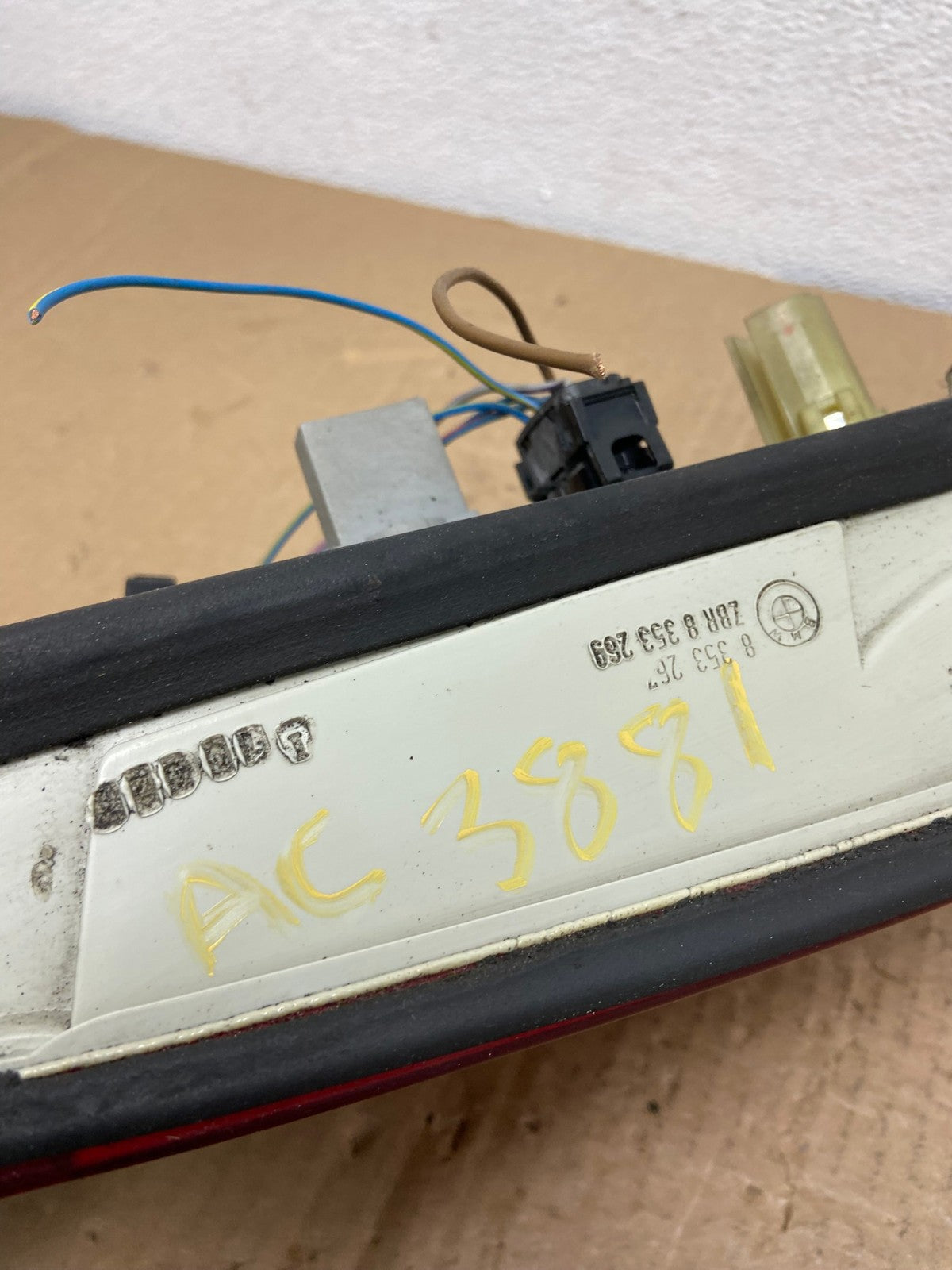 1995 to 1999 BMW E36 Left Driver LH Side Tail Light OEM AC3881 LK7