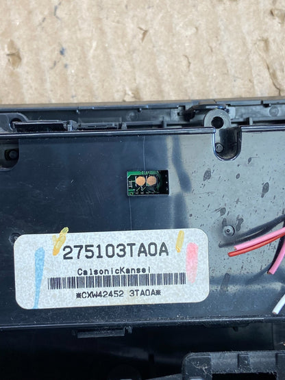 2013 2014 2015 Nissan Altima A/C Temperature Climate Control AD2343 DG3