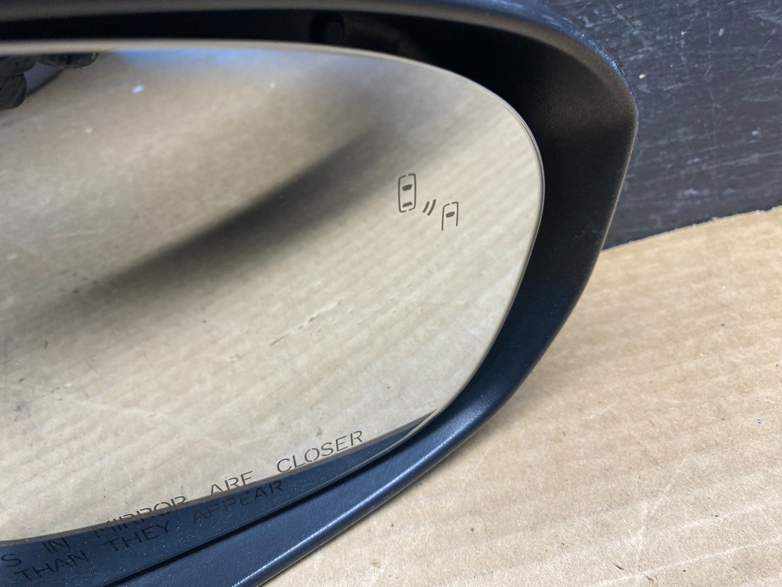 2011 - 2013 Kia Optima Right Passenger View Door Mirror Blind Spot AD9713 DW3