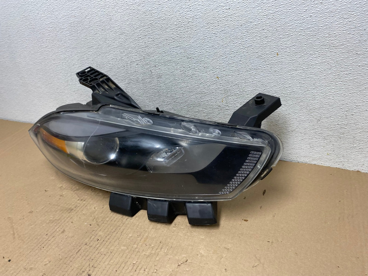 2013 to 2016 Dodge Dart Right Passenger Halogen Black Headlight AF3149 LK1