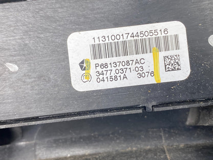 2013 to 2019 Dodge Ram 1500 2500 Climate Control Panel Display Z72636