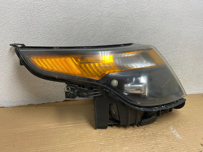 2011 - 2015 Ford Explorer Police Right Passenger Halogen Headlight AG9058 DW1
