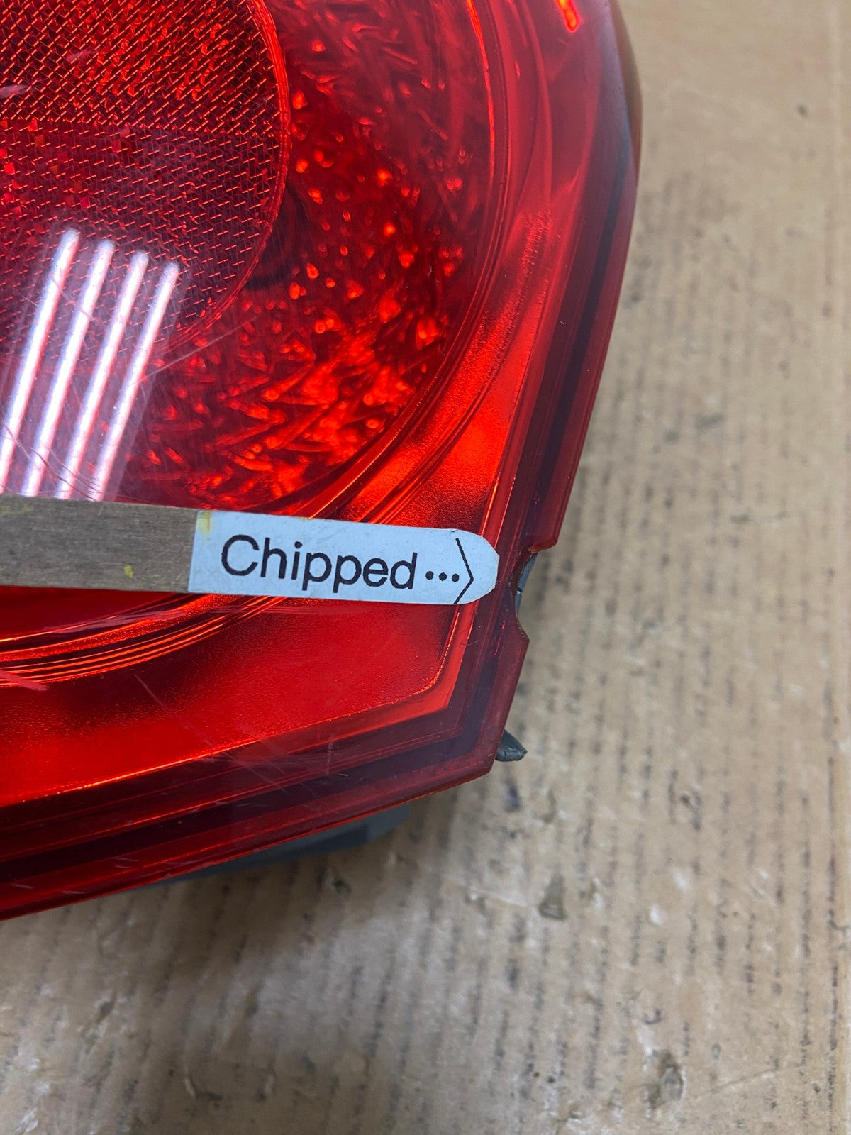 2011 2012 2013 2014 Chevrolet Cruze Left Driver LH Side Tail Light AE0339 LK4