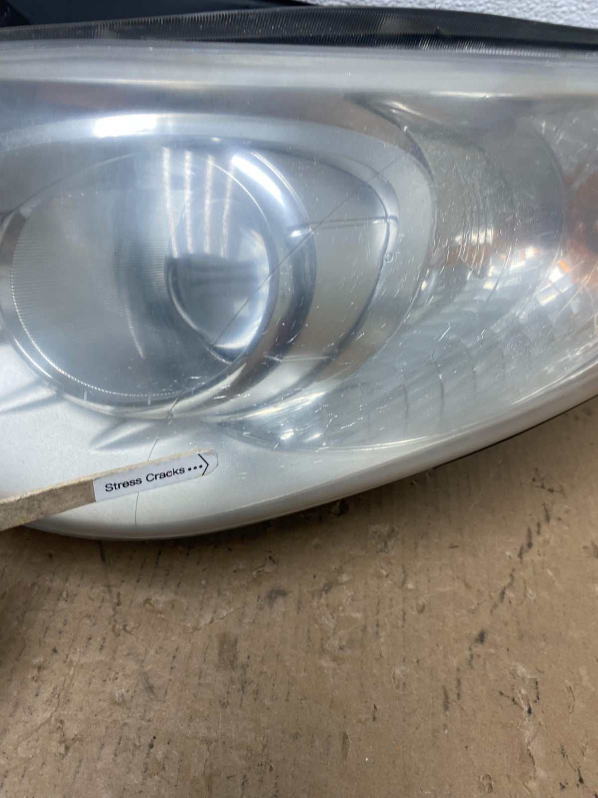 2011 - 2014 Hyundai Sonata Left Driver Lh Side Headlight Halogen AD8074 DW3
