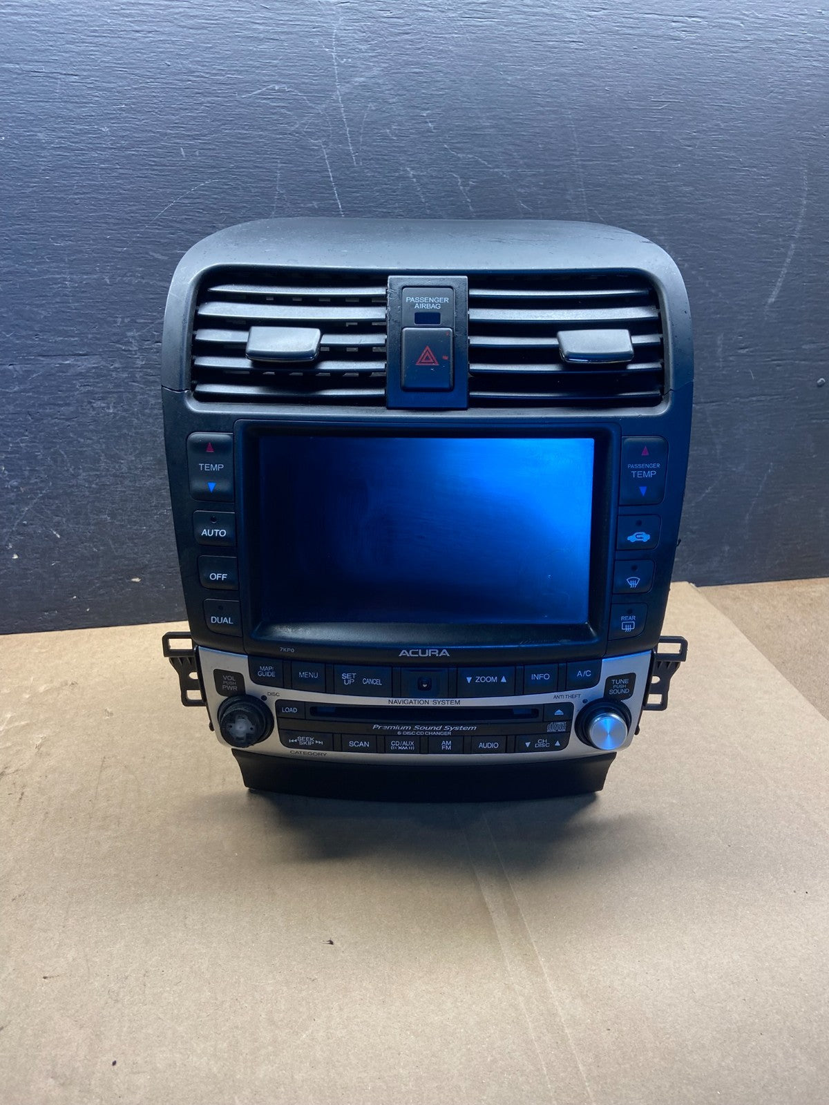 2006 to 2008 Acura TSX AM/FM CD Player Radio Audio Screen Air Vent af9303 DG0