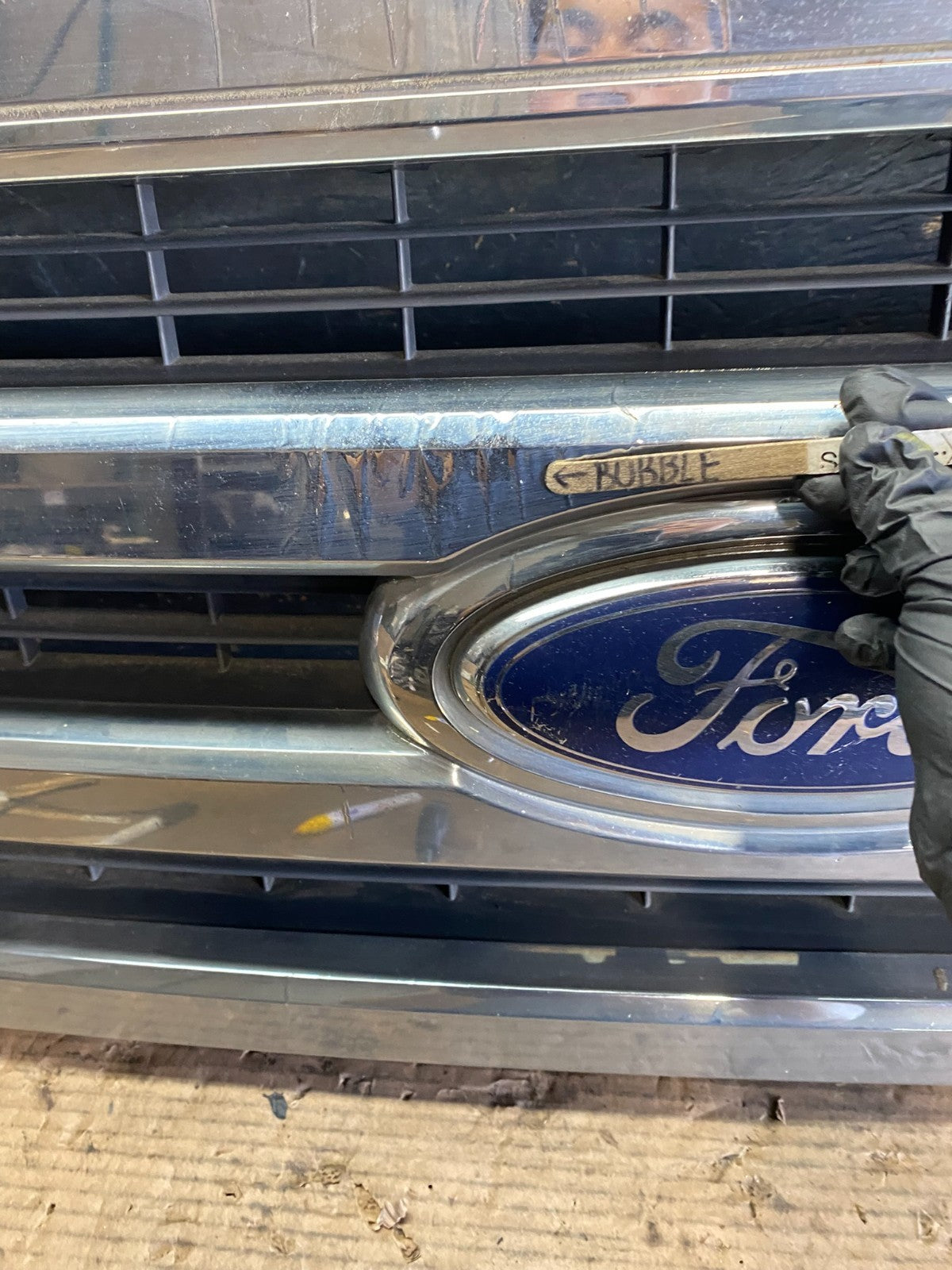 2008 to 2014 Ford Econoline E150 E250 Front Upper Chrome Grill Grille s5845 DG6