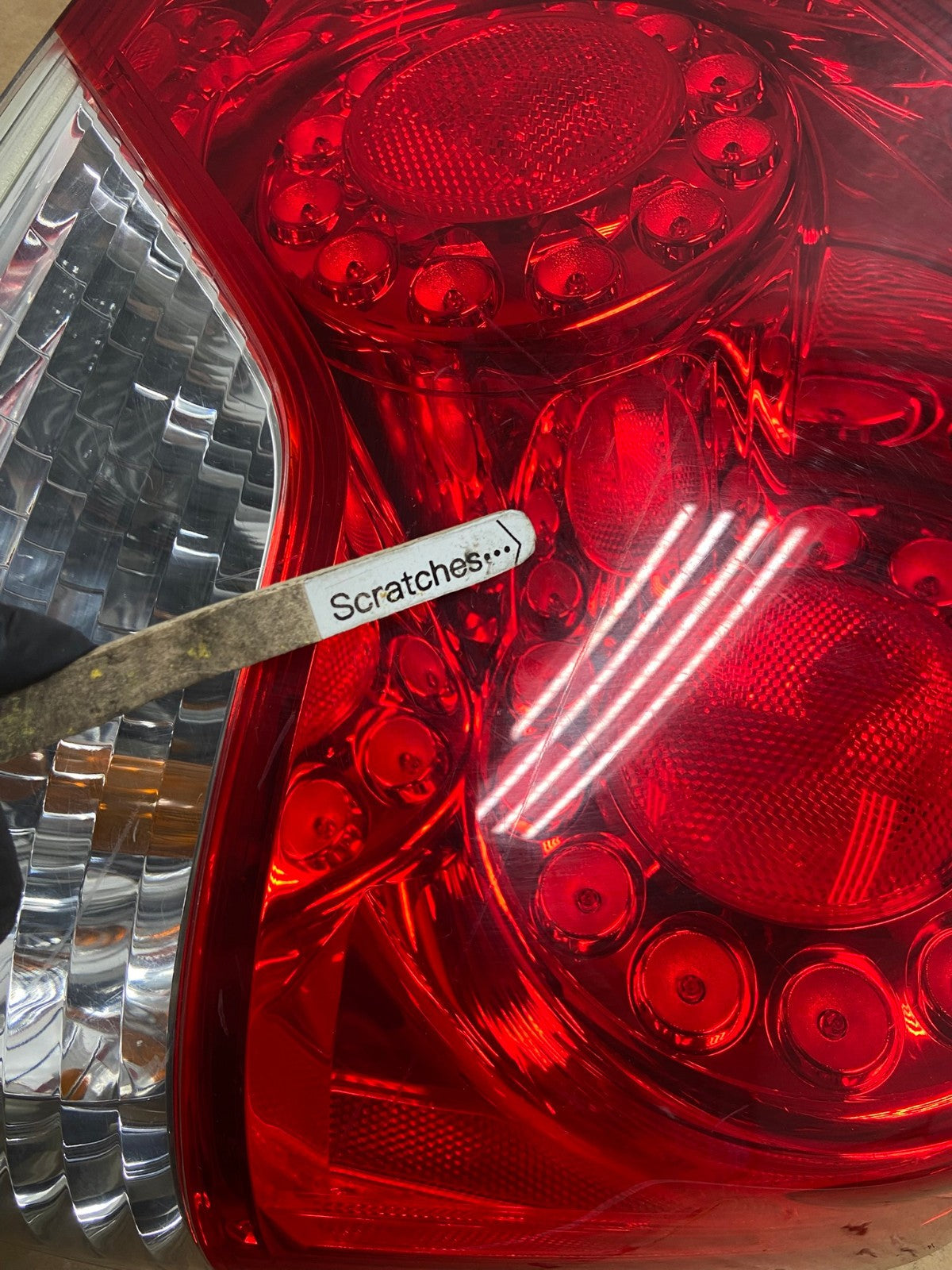 2006 2007 Infiniti M35 M35X M45 Left Driver LH Side Tail Light AD1009 LK3