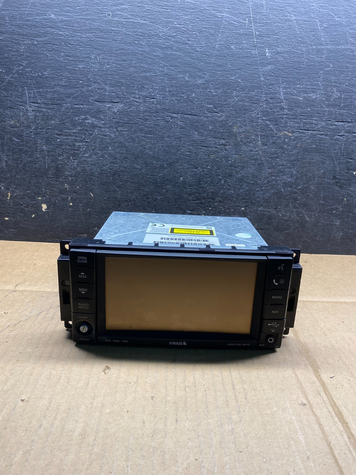2009 2014 Jeep Dodge Chrysler Screen Display CD Player Satellite Radio AI9922 DW0