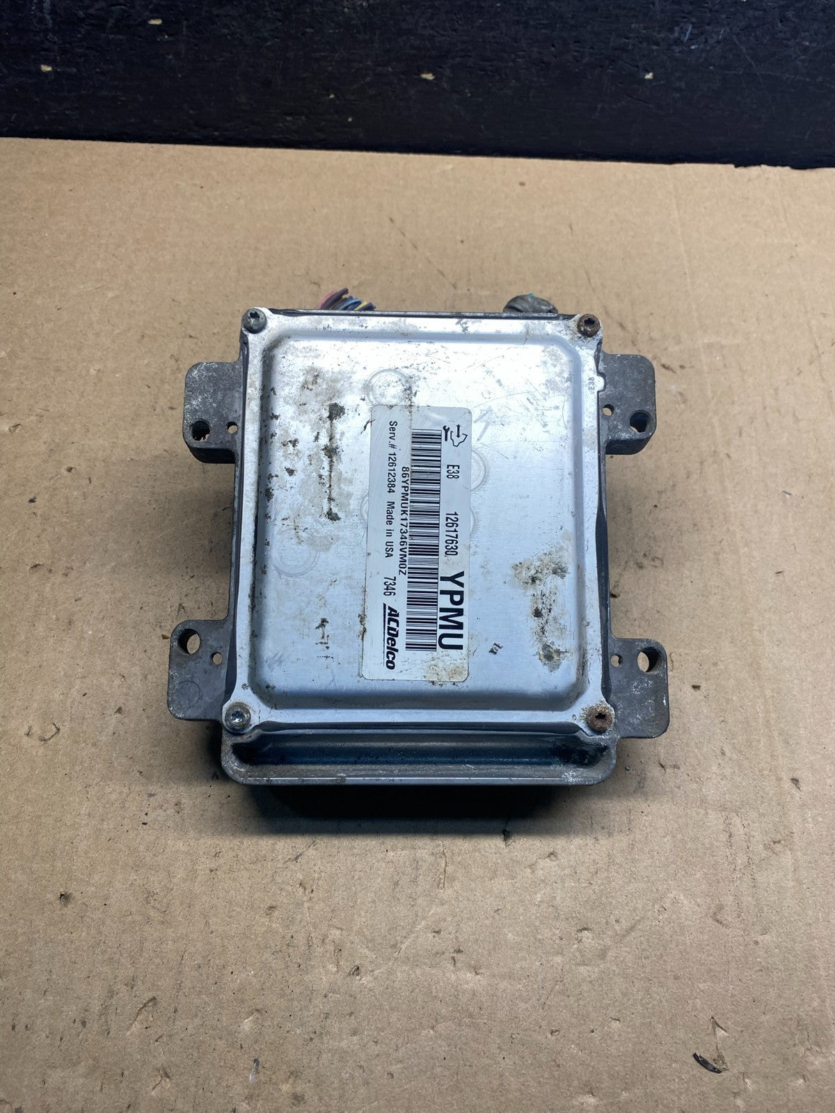 2008 Chevrolet Silverado 2500 5.3L Engine Control Module ECM ECU AE7489 DW1