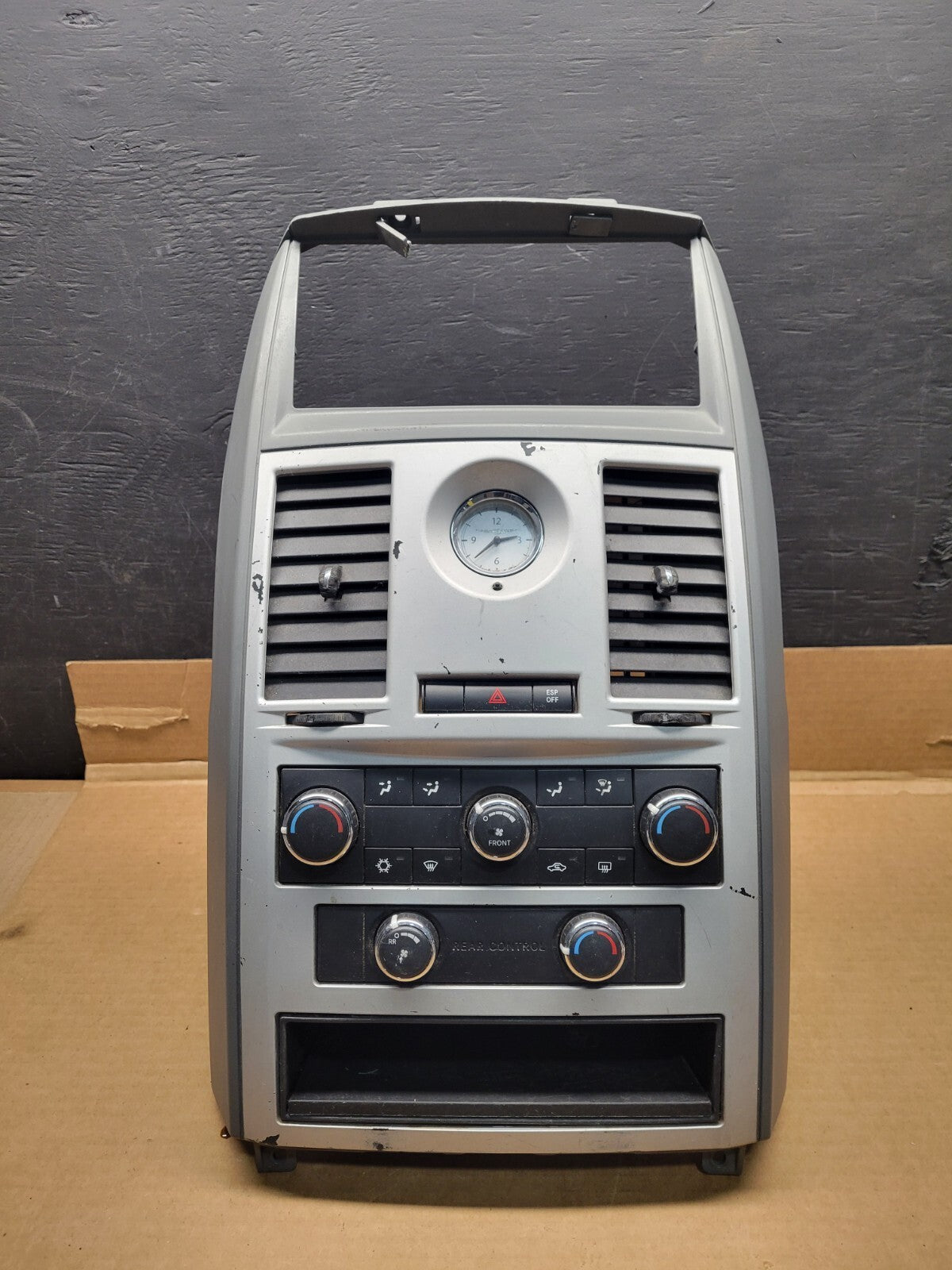 2008-2010 Dodge Grand Caravan Radio Bezel Climate Control Heat AC Heater H14090