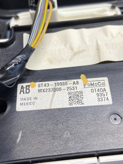 2007 - 2010 Ford Edge Heater Climate Control Radio Control Dash Bezel ai3234 DG4