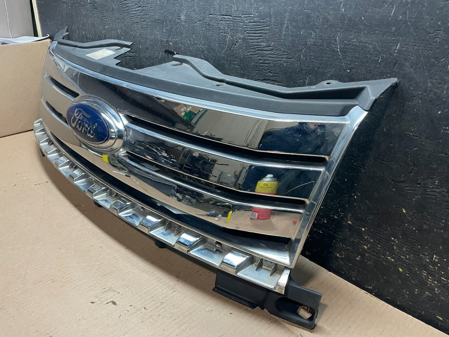 2007 2008 2009 2010 Ford Edge Front Upper Chrome Grill Grille Oem Z8414 DG2