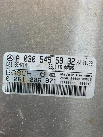 2000 to 2006 Mercedes S430 S500 ECU ECM Engine Control Module Unit AE2293 DG2