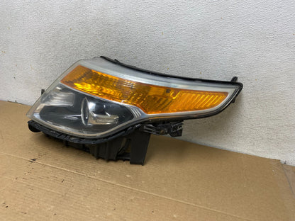 2011 to 2015 Ford Explorer Left Driver LH Halogen Headlight AH7883 DW2