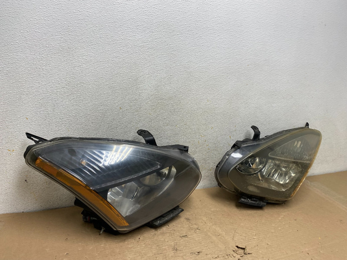 2009-2013 Nissan Rogue Left+Right Side Black Halogen Headlights AI1083 DW2
