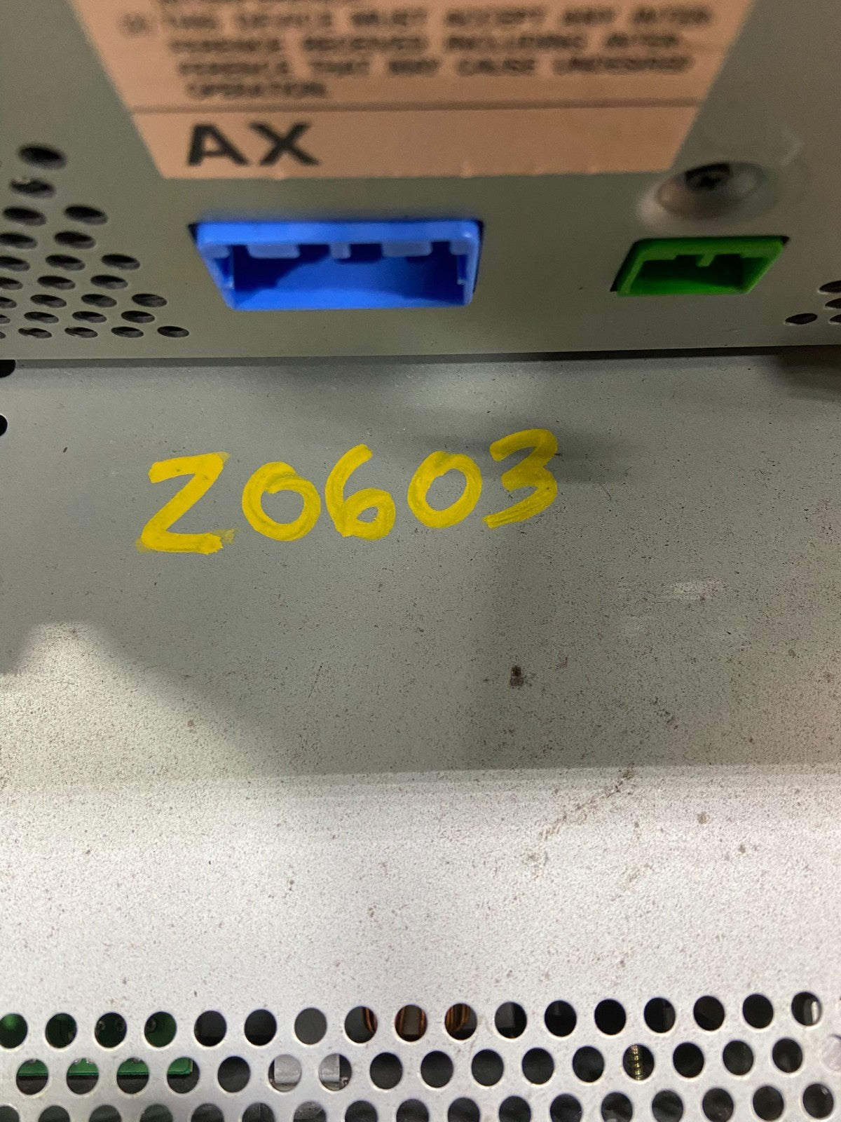 2003 to 2004 Acura Mdx Radio Screen 6 CD Player Climate Control Pan Z0603 DG8
